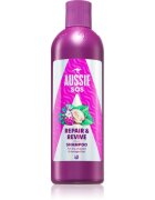 Aussie SOS Repair & Revive tápláló sampon a károsult hajra és fejbőrre 300 ml