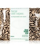 Australian Bodycare Tea Tree Oil tisztító és sminklemosó törlőkendők az arcra 24 db