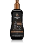 Australian Gold Spray Gel Sunscreen With Instant Bronzer bronzosító gél SPF 15 237 ml