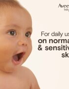 Aveeno Baby Daily Care tisztító gél testre és hajra gyermekeknek születéstől kezdődően 250 ml