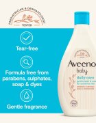 Aveeno Baby Daily Care tisztító gél testre és hajra gyermekeknek születéstől kezdődően 250 ml