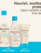 Aveeno Baby Daily Care tusoló- és fürdőgél gyermekeknek 400 ml