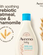 Aveeno Baby Daily Care tusoló- és fürdőgél gyermekeknek 400 ml