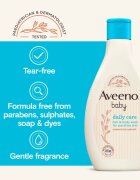 Aveeno Baby Daily Care tusoló- és fürdőgél gyermekeknek 400 ml