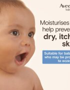 Aveeno Baby Dermexa Viszketést enyhítő krém 150 ml