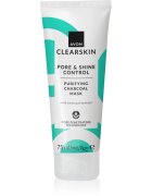 Avon Clearskin Pore & Shine Control tisztító maszk aktív szénnel 75 ml