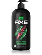 Axe Africa tusfürdő gél arcra testre és hajra 900 ml