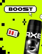 Axe Black tusfürdő gél arcra testre és hajra 900 ml