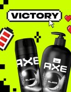 Axe Black tusfürdő gél arcra testre és hajra 900 ml