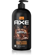 Axe Dark Temptation tusfürdő gél arcra testre és hajra 900 ml