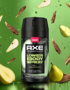 Axe Pear & Cedarwood testápoló spray az intim részekre 100 ml
