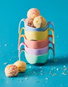 B.Box 3 in 1 Bowl & Straw tálka szívószállal Bubblegum 250 ml