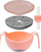 B.Box 3 in 1 Bowl & Straw tálka szívószállal Tutti Fruitti 250 ml