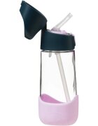 B.Box Bottle with Straw kulacs szívószállal Indigo Pink 1 db