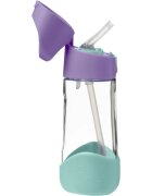B.Box Bottle with Straw kulacs szívószállal Lilac Pop 1 db