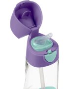 B.Box Bottle with Straw kulacs szívószállal Lilac Pop 1 db