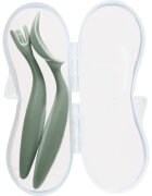B.Box Gelato Cutlery étkészlet gyermekeknek Sage 9m+ 2 db