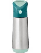 B.Box Insulated Drink Bottle termosz szívószállal Emerald Forest 1 db