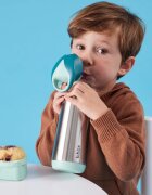 B.Box Insulated Drink Bottle termosz szívószállal Emerald Forest 1 db