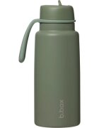 B.Box Insulated Flip Top Bottle termopalack Olive 1 db