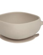 B.Box Silicone Bowl szilikon tálka kupakkal Beige 300 ml