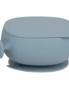 B.Box Silicone Bowl szilikon tálka kupakkal Blue 300 ml