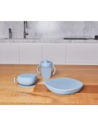 B.Box Silicone Bowl szilikon tálka kupakkal Blue 300 ml