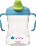 B.Box Spout Cup bögre fogantyúval Blueberry 4m+ 1 db