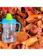 B.Box Spout Cup bögre fogantyúval Blueberry 4m+ 1 db