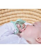 B.Box Teether rágóka karkötő Green 3m+ 1 db