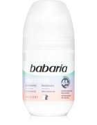 Babaria Deodorant Invisible golyós dezodor roll-on a fehér és sárga foltok ellen 50 ml
