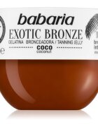 Babaria Tanning Jelly Exotic Bronze test gél az intenzív barnulásért 75 ml