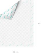 Baboo AirComfort Disposable Absorbing Changing Pads eldobható pelenkázó-alátétek 60×45 cm 20 db