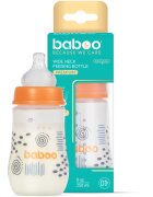 Baboo Anti-colic Feeding Bottle antikólikás cumisüveg Blue Haze 3 m+ 1 db