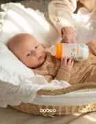 Baboo Anti-colic Feeding Bottle antikólikás cumisüveg Blue Haze 3 m+ 1 db
