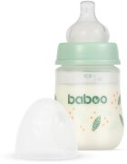 Baboo Anti-colic Feeding Bottle antikólikás cumisüveg gyermekeknek születéstől kezdődően Peachy Keen 0 m+ 1 db