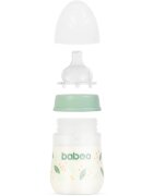 Baboo Anti-colic Feeding Bottle antikólikás cumisüveg gyermekeknek születéstől kezdődően Peachy Keen 0 m+ 1 db