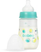 Baboo Anti-colic Feeding Bottle antikólikás cumisüveg Lagoon Fiesta 3 m+ 1 db