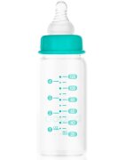 Baboo Anti-Colic Glass Bottle antikólikás üvegből készült cumisüveg 0m+ 120 ml
