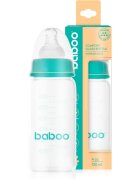 Baboo Anti-Colic Glass Bottle antikólikás üvegből készült cumisüveg 0m+ 120 ml