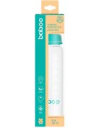 Baboo Anti-Colic Glass Bottle antikólikás üvegből készült cumisüveg 3m+ 240 ml