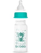 Baboo Anti-colic Glass Feeding Bottle Narrow Neck cumisüveg üvegből 0m+ 1 db