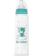 Baboo Anti-colic Glass Feeding Bottle Narrow Neck cumisüveg üvegből 3m+ 1 db