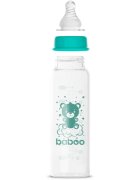 Baboo Anti-colic Glass Feeding Bottle Narrow Neck cumisüveg üvegből 3m+ 1 db