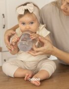 Baboo Cup with Silicone Spout bögre fogantyúval Au Naturale 6m+ 1 db