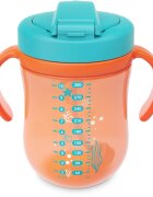Baboo Cup with Silicone Straw and Gravity Ball bögre szívószállal Sea Life 9m+ 1 db