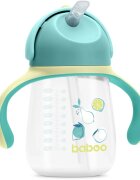 Baboo Cup with Silicone Straw bögre szívószállal Lagoon Fiesta 9m+ 1 db