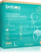 Baboo Disposable Absorbing Pants eldobható nadrágpelenkák L méret 5 db