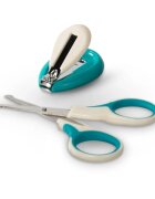 Baboo Nail Care Set manikűröző szett gyermekeknek születéstől kezdődően 0m+ 2 db