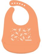Baboo Silicone Bib előke Peachy Keen 4m+ 1 db